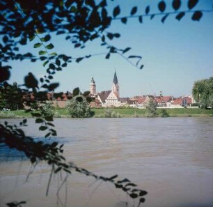 Ingoldstadt. Blick über die Donau