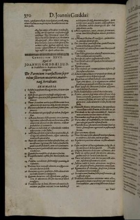 Consilium XXVII.