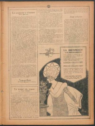 La serpiente y el mono : (Fábula impertinente)
