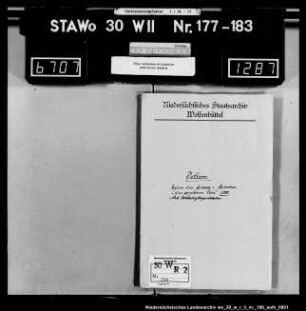 Zivilstandsregister Dettum (Kanton Wolfenbüttel)