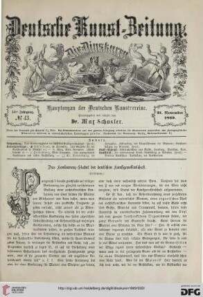Nr. 43 (21. November 1869)