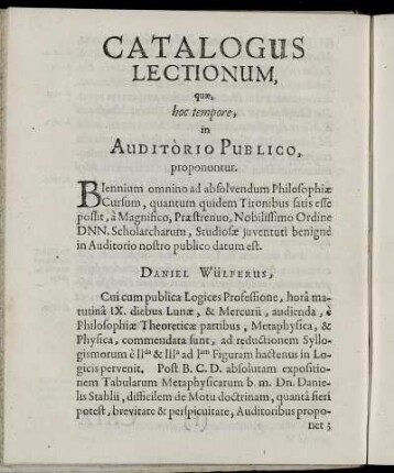 Catalogus Lectionum