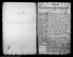 Journal von der Kampagne des Generalleutnants Grafen von Dohna gegen die Russen und Schweden