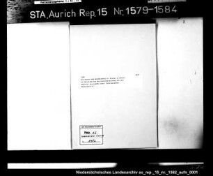 Das Gesuch des Buchdruckers H. Risius in Weener um Befreiung von der Kautionsleistung für die geplante Herausgabe einer "Ostfriesischen Monatsschrift"