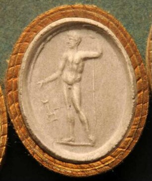 Mercurius (Hermes) stehend (Daktyliothek, Supplement)