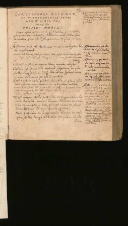 Astronomiae liber primus: De primo mobili