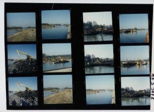 Tonverlegung am Wesel-Datteln-Kanal, Ahsen, 1997