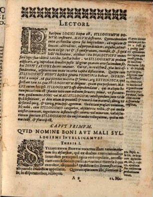 Disputatio philosophica de bono et malo syllogismo