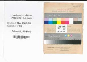 Entnazifizierung Berthold Schmuck, geb. 01.04.1896 (Nachtwaechter)