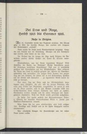 Bei Lens und Roye, Herbst 1915 bis Sommer 1916