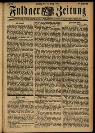 Ausgabe vom Freitag, den 10. März 1893.