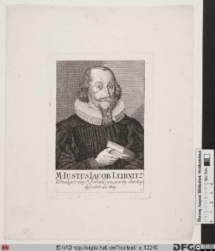Bildnis Justus Jacob Leibnitz