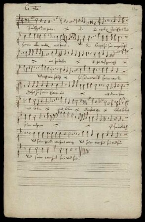 Co[ro] 3tio [Cantus]