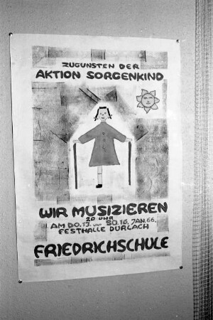 Carl-Orff-Konzert der Friedrichschule Durlach zu Gunsten der Aktion Sorgenkind.