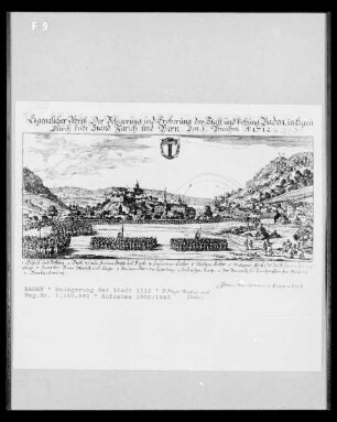 Belagerung der Stadt Baden 1712
