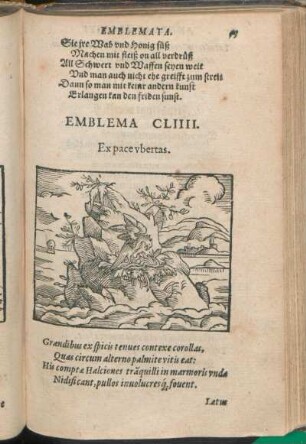 Emblema CLIIII. Ex pace vbertas.