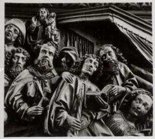 Kefermarkt, Pfarrkirche, Altar (Detail)