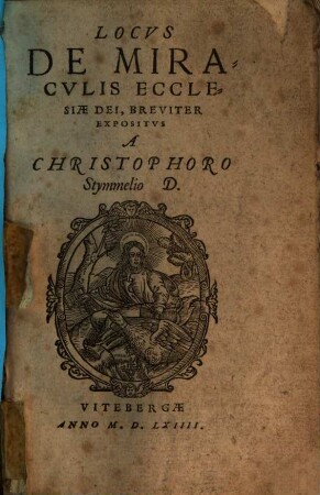 Locus de miraculis ecclesiae Dei