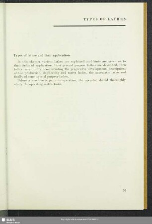 Types Of Lathes