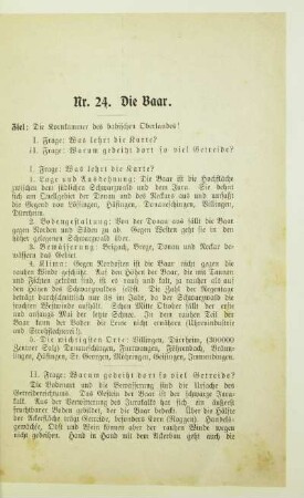 Nr. 24. Die Baar