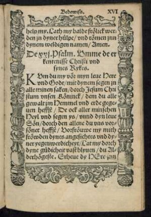 De xxi. Psalm ... - De xxx. Psalm ...