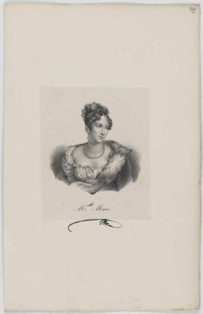 Bildnis der Mademoiselle Mars