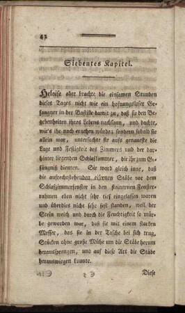Siebentes Kapitel. - Eilftes Kapitel.