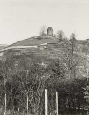Radebeul, Spitzhausstraße. Bismarckturm (1907; W. Kreis)