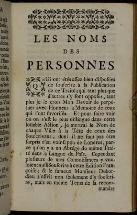 Les Noms Des Personnes
