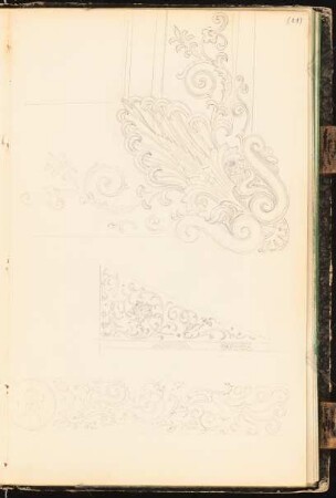 Skizzenbuch: Ornamente: Details