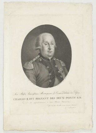 Bildnis des Charles II des Deux-Ponts