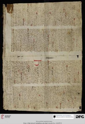 Alter Hinterspiegel: Alexander de Villa Dei, Doctrinale (13./14. Jh.)