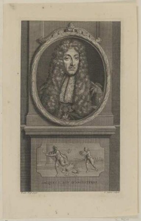 Bildnis des Jacques II, König von England