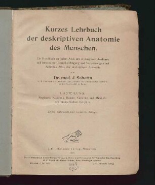 1: Regionen, Knochen, Bänder, Gelenke und Muskeln des menschlichen Körpers