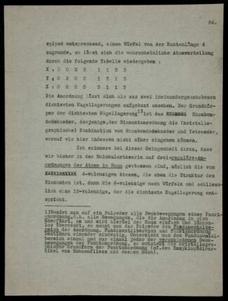 Fundamentalbereich, reguläre Atomanordnungen
