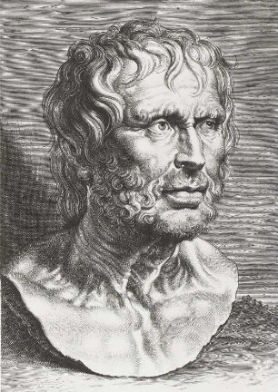 Lucius Annaeus Seneca, ex marmore antiquo