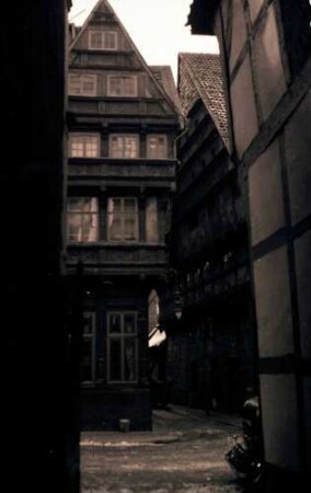 Hildesheim: Gasse Bei St. Georgen