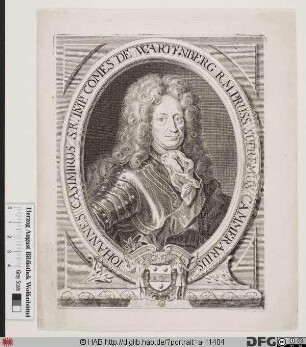 Bildnis Johann Casimir Kolbe (von Wartenberg) (II) (1701 Reichsgraf)