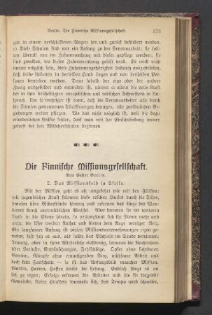 Die Finnische Missionsgesellschaft