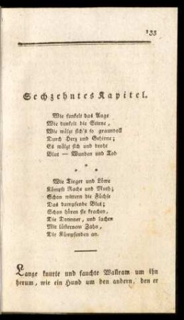 Sechzehntes Kapitel.