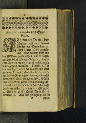 Aeneidos Virgilii das Erste Buch.