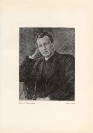 Gerhart Hauptmann. 1892