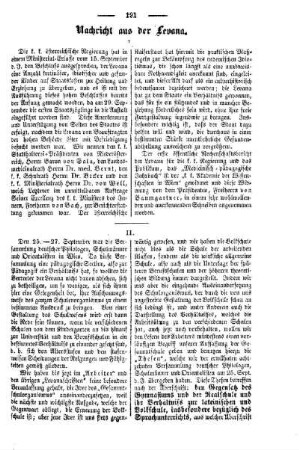 Nachricht aus der Levana