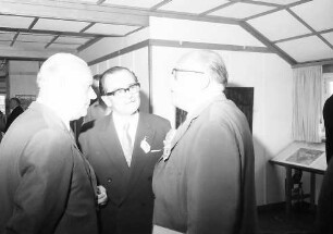 Bernau: In der Ausstellung; Burda, Steinle, Kuhn