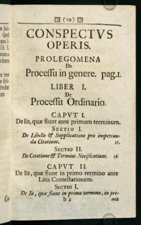 19-24, Conspectus Operis.