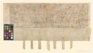 . wie Rep. 23A Kurmärkische Stände Nr. O.333 ... von Wilhelm von Fronhofen (Fronhawern) zu Stolzenhagen, 1500 Taler geliehen ... bei beiderseitiger, halbjährlicher Kündigung mit 90 Talern Jahreszins jeweils zu Luciae zu verzinsen und die Gesamtsumme nach erfolgter Kündigung zum gleichen Termin zurückzuzahlen. ...