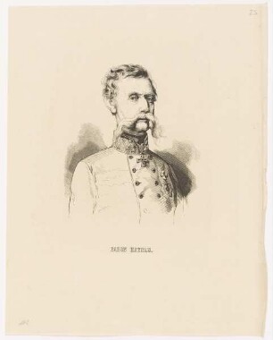 Bildnis des Baron Haynau