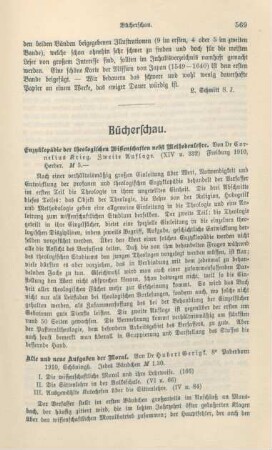 569-585 Empfehlenswerthe Schriften
