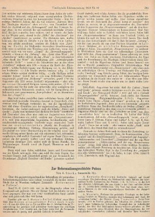 595-602 Zur Reformationsgeschichte Polens