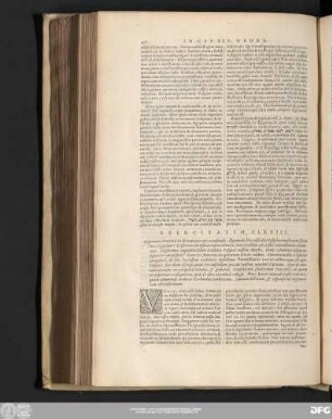 Exercitatio CLXVIII.